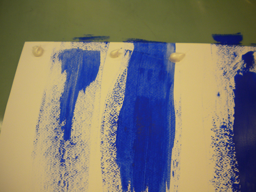 déposer des points de peinture déposer des points de peinture