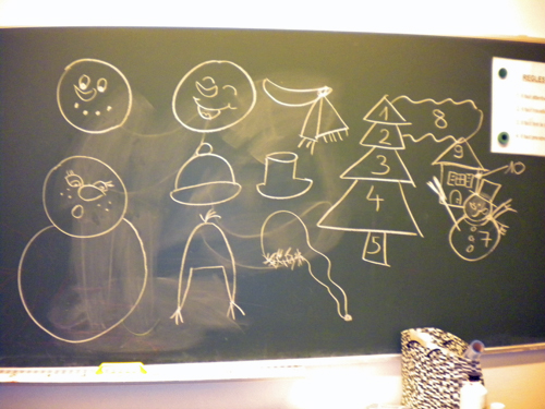 Explications au tableau