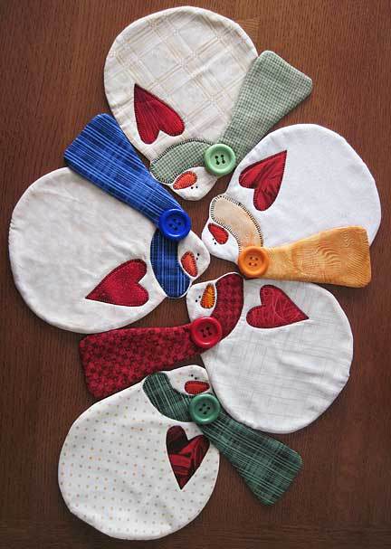 snowman-table-runner